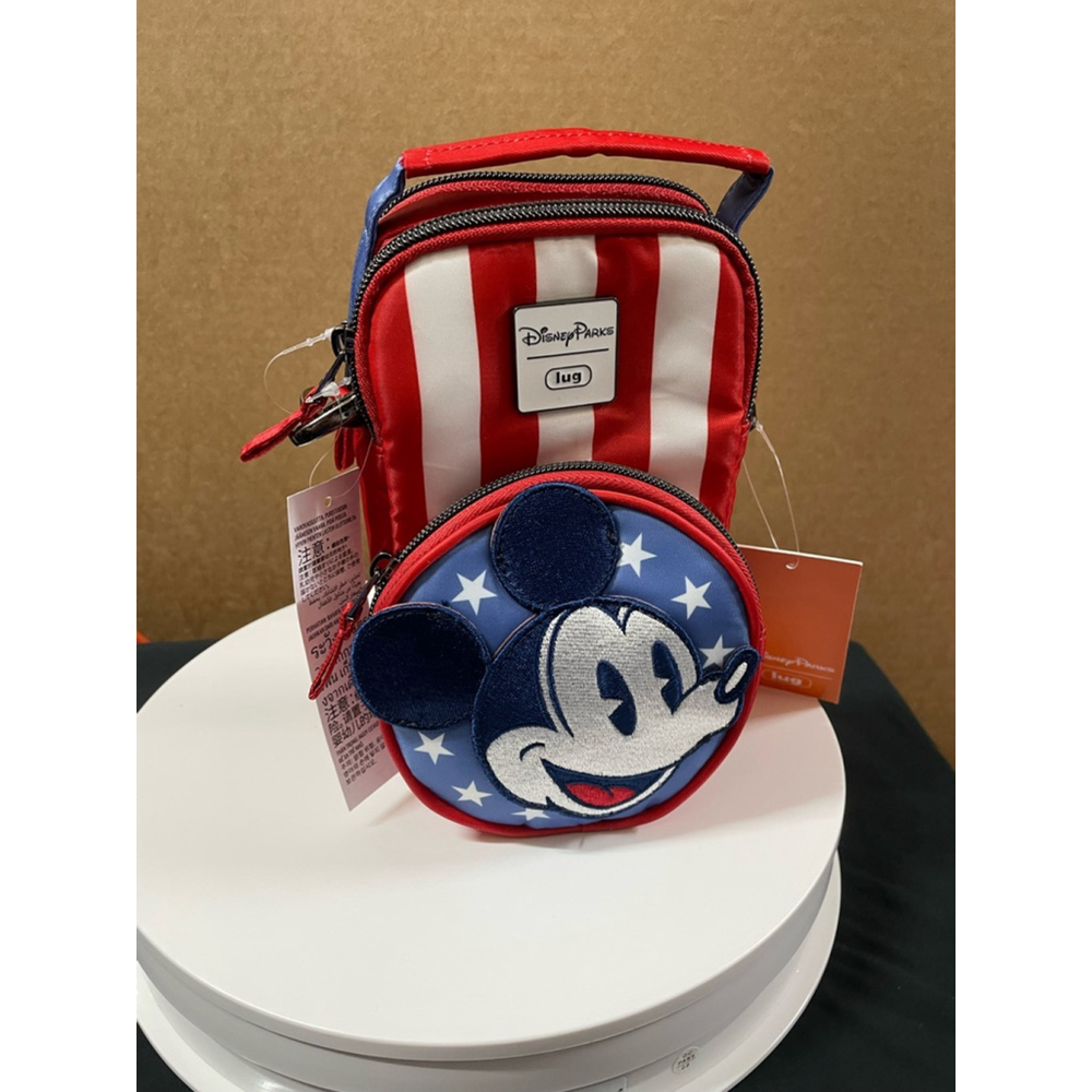 ****SOLD****NWT - Disney Parks USA Patriotic LUG Crossbody